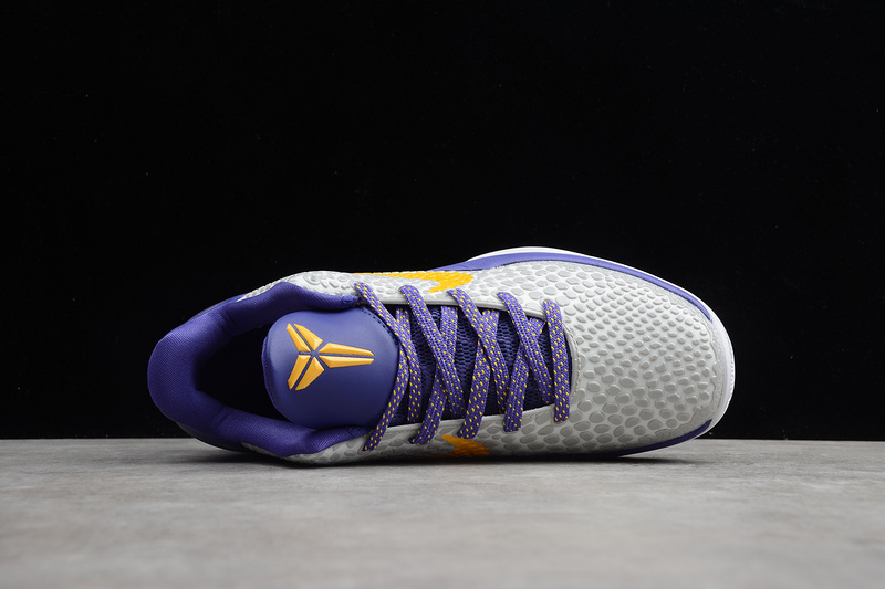 KOBE VI WHITE/PURPLE/YELLOW CW2190-104